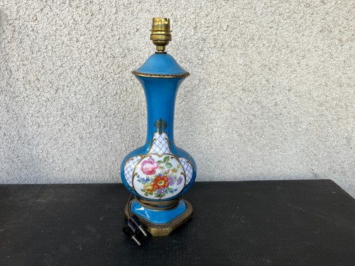 Ancien pied lampe - pied, de