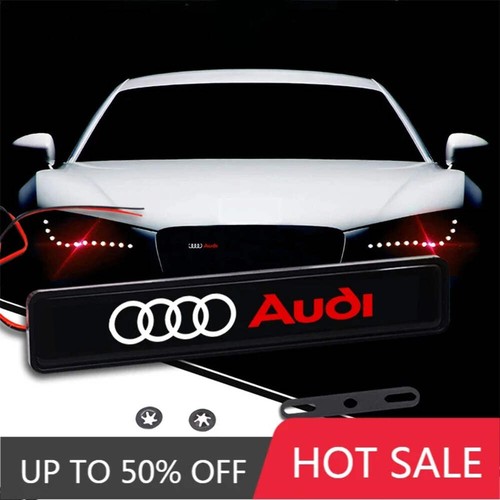 Led car logo light - light, audi