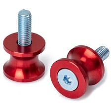 Moto Bequille Diabolos Coloré M8 Chrome Accessoires Garage Reparation  rouge