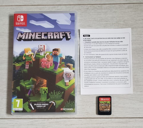 Jeu nintendo switch minecraft - jeu,
