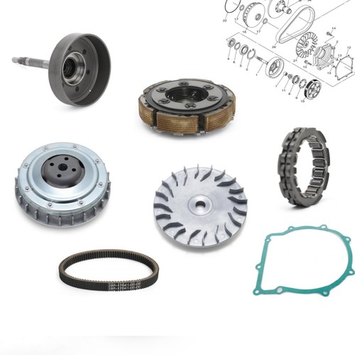 Wet clutch carrier housing - clutch,