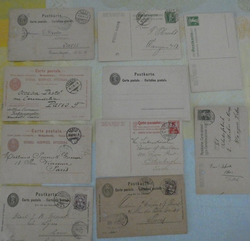 Philatelie entiers postaux - philatelie,