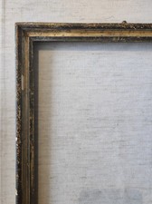 ancien cadre bois baguette