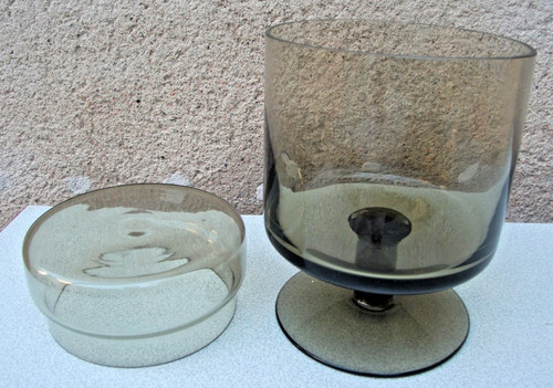 Pot bicuits verre - bicuits, fumé