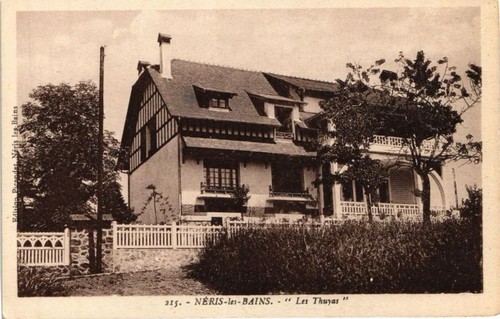 Cpa néris les bains - cpa, nÉris-les-bains