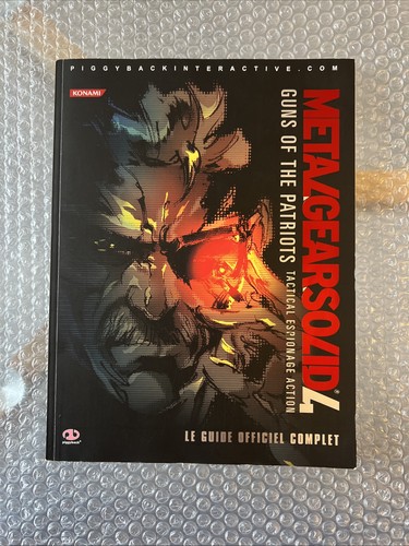 Guide officiel metal gear - metal,