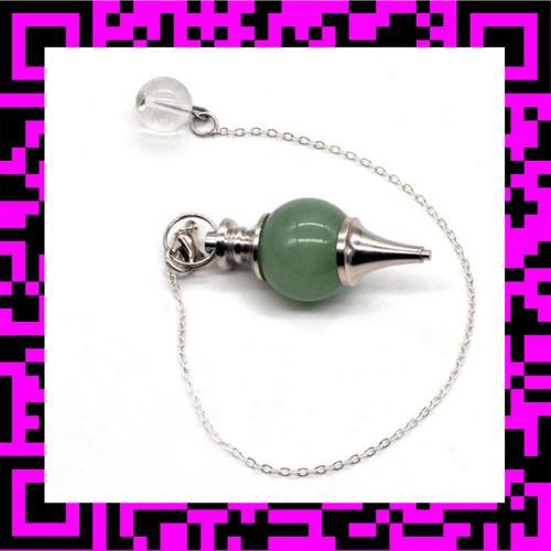 Pendule boule adventurine - boule,