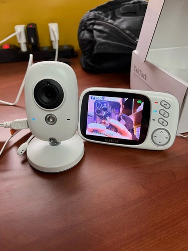 Babyphone vidéo sans - vidéo, fil