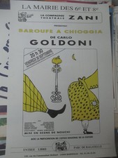 Affiche Baroufe a Chioggia de