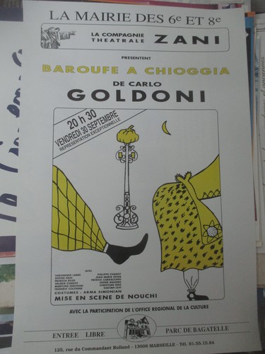 Affiche baroufe chioggia - baroufe, de
