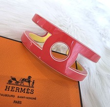 Bracelet Hermès Variasion rouge taille S bijoux femme authentique