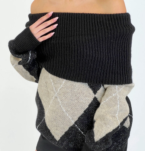 Pull noir motifs - motifs, de