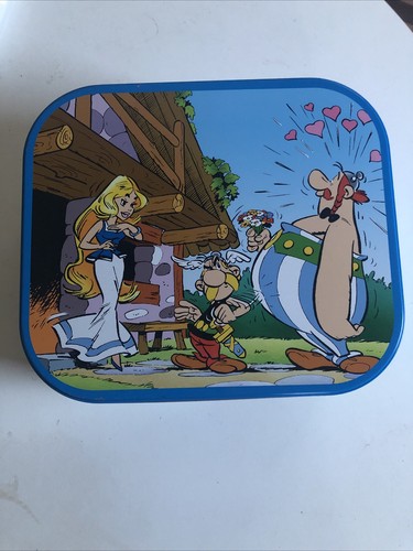 Boite métal delacre astérix - boite,