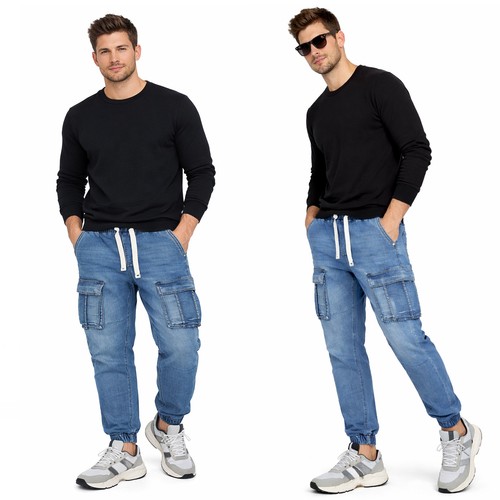Pantalons cargo jogger - cargo, homme