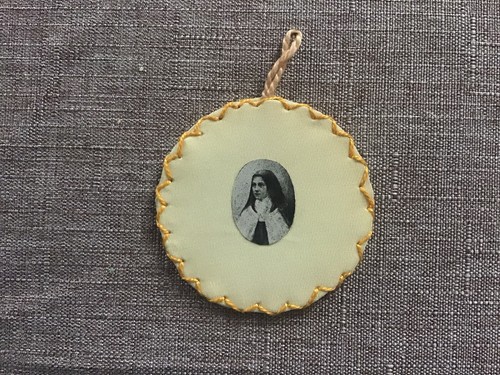 Ancien reliquaire scapulaire - ancien,