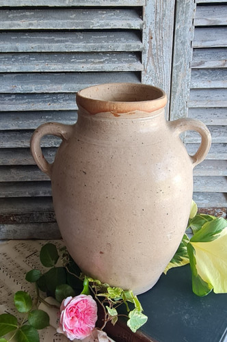 Ancien cruche pot faisselle - cruche,