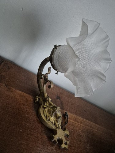 Ancienne applique decor lion - decor,