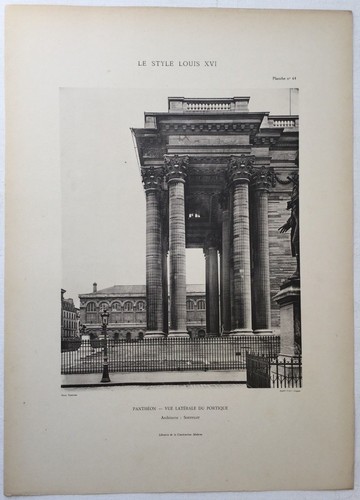 Paris panthéon vue - :,