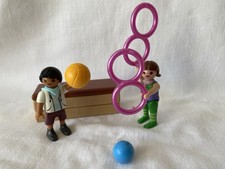 Playmobil duo children's gymnastics equipment city school sport 71757 complete