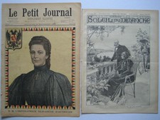 LOT 2 N° PETIT JOURNAL  1898