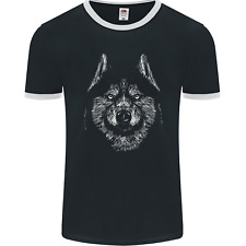 A Siberian Husky Mens Ringer T-Shirt FotL