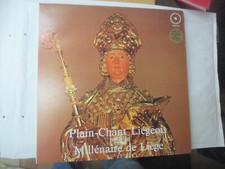 LP 33 T  Plain-Chant Liégeois
