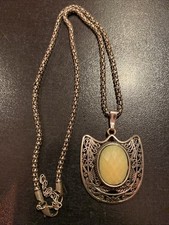 Rare Beau Médaillon Pendentif
