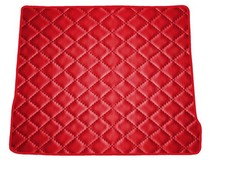 Matelassé Cuir éco ROUGE