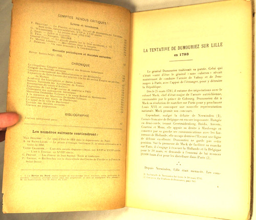 Leleu tentative dumouriez - tentative, de