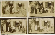 G001 LOT 4 Vintage Photo Au Coucou Montmartre Cabaret Show circa 1910/20