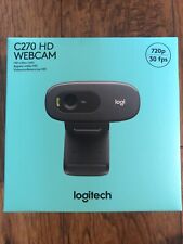 Logitech C270 HD Web Cam 720p - Black - IN HAND - Ships now
