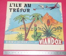 RARE VIANDOX LIEBIG 1950s Coloring Album Advertising Coloring Page