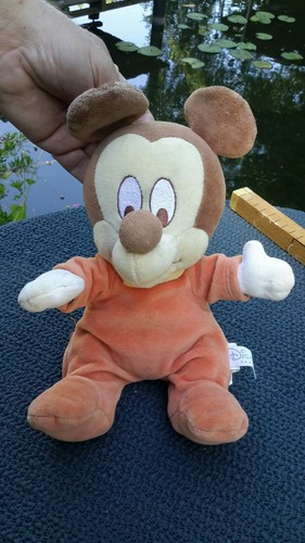 Peluche douce mickey baby en - douce,