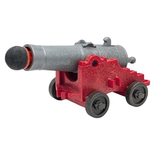Playmobil canon argenté - , rouge