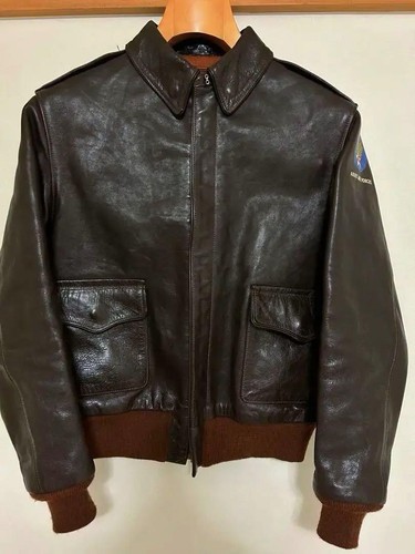 Jacket cuir marron - a-2,