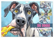Le dogue allemand. Dessins humoristiques de chiens pour la bonne humeur (Calendr