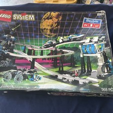 LEGO Space Unitron Monorail Transport Base 6991  100% complete With Extras