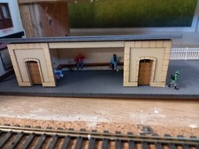 Décor train HO  Abri voyageur