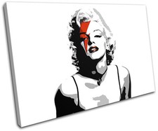 Marylin Monroe Pop Art  Iconic Celebrities SINGLE TOILE murale ART Photo Print