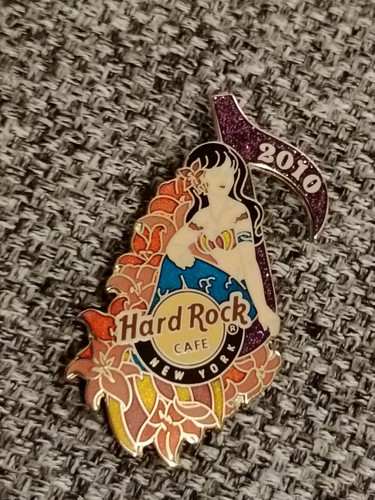 Pin girl hard rock cafe - hard,