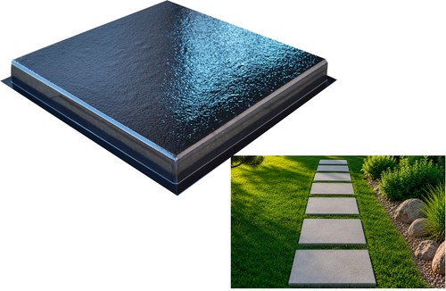 Grand moule carré - , pavé