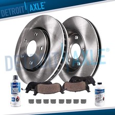 Front Brake Rotors Ceramic Brake Pads Kit for Buick Rendezvous Pontiac Aztek FWD
