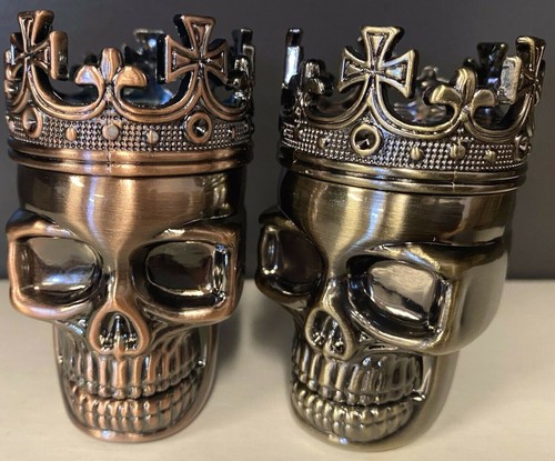 Piece skull metal alloy - 3,