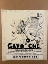 Affichette publicitaire