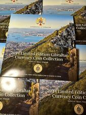 Gibraltar coins 1p 2p 5p 10p 20p 50p pence £1 £2 £5 pounds 2024 SET CIII crest