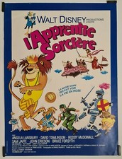 Walt Disney The Apprentice Witch 1971 Original Poster Movie Cartoon