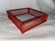 Playmobil 4 Small Red Barriers Farm Enclosure Zoo Animals