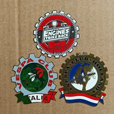 vintage vespa lambretta HOLLAND club badge NL GS 160 150 FARO BASSO ACMA SS 180