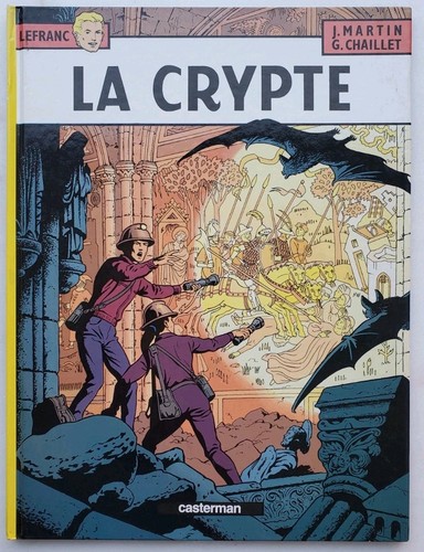 Lefranc t9 la - #bd, crypte
