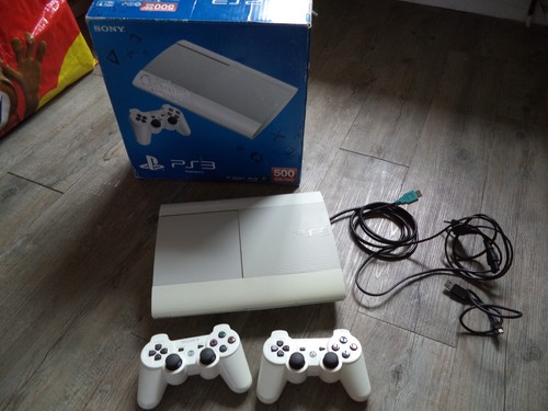 Console ps3 blanche - console,
